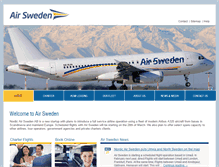Tablet Screenshot of airsweden.aero